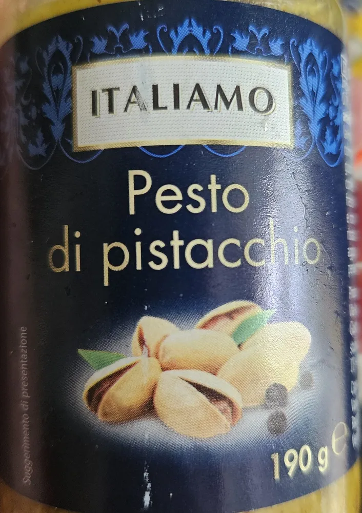Pesto di pistacchio