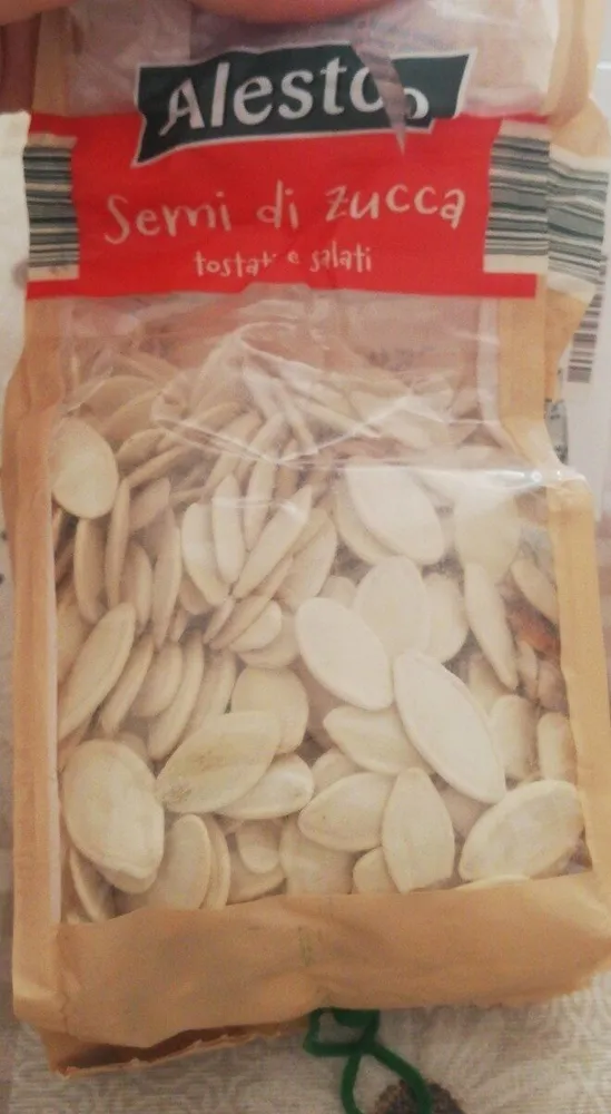 Semi di zucca tostato e salati