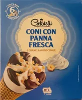 Coni con panna fresca