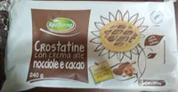 Crostatine farcite con crema di cacao