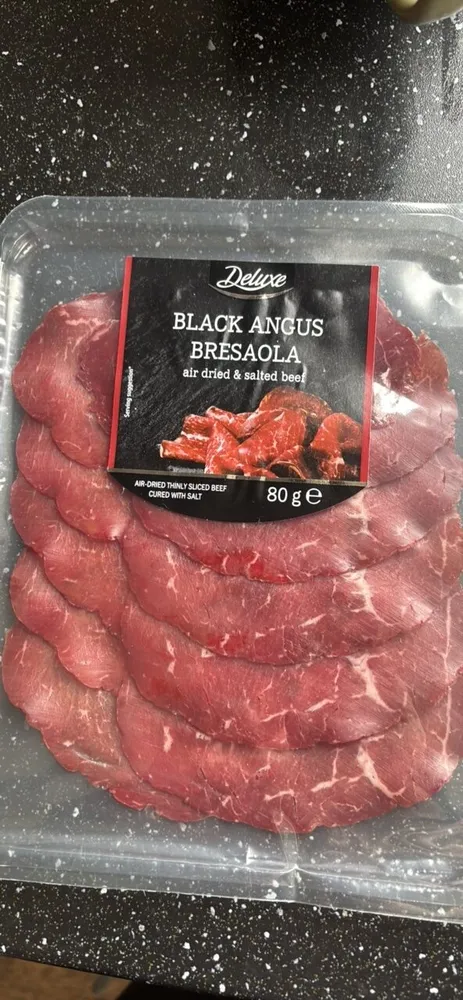 BLACK ANGUS BRESAOLA air dried & salted beef