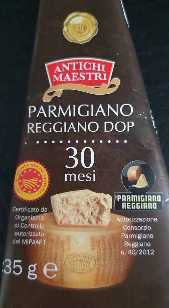 Parmigiano reggiano dop Antichi Maestri  30 mesi