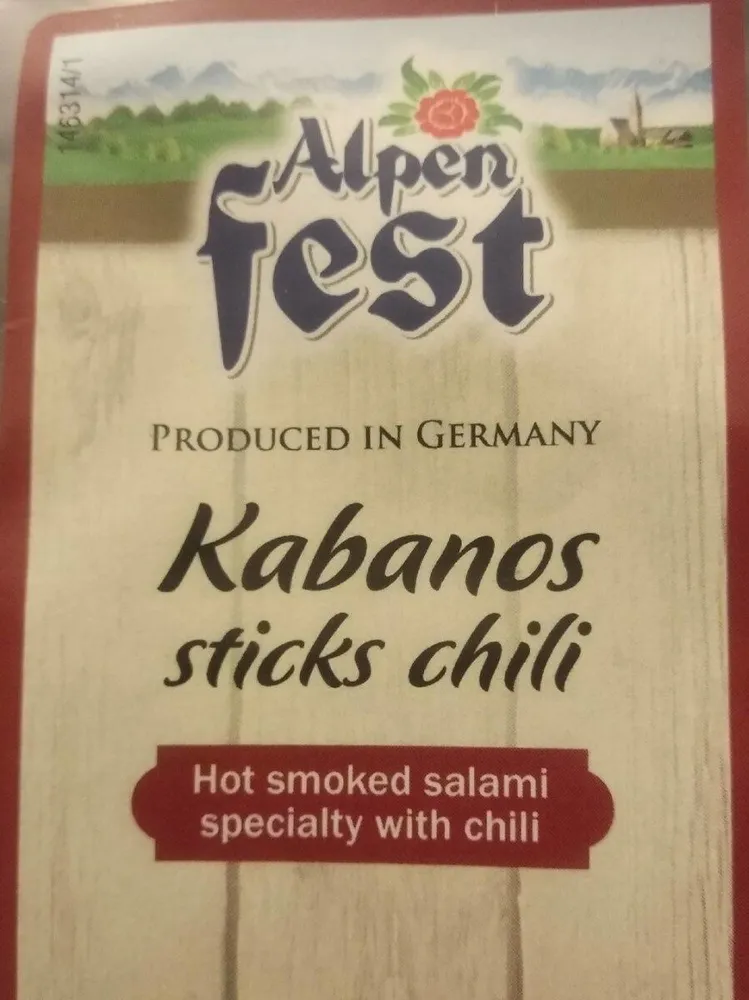 Alpen Fest Kabanos Sticks Chili