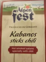 Alpen Fest Kabanos Sticks Chili