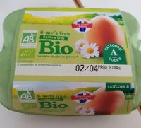 6 gros oeufs frais Bio