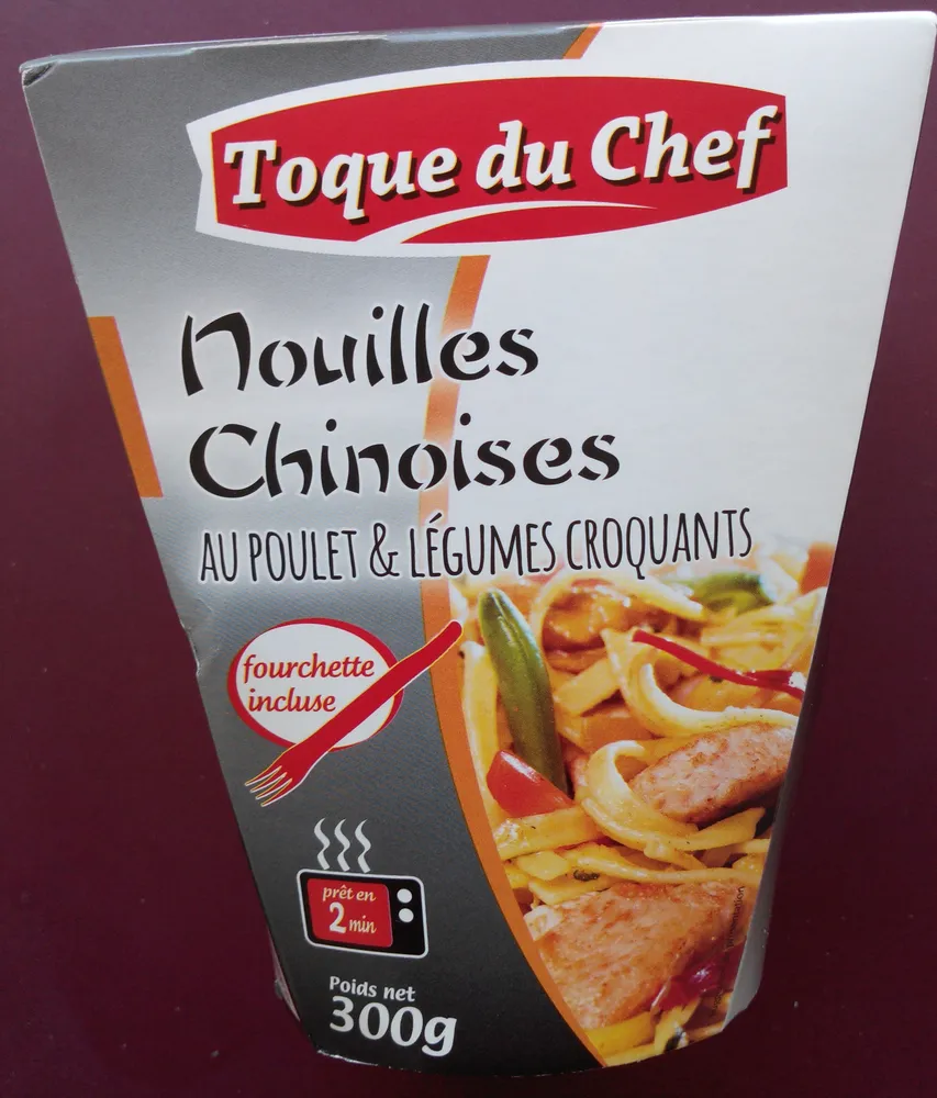 Nouilles Chinoises au Poulet & Légumes Croquants