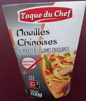 Nouilles Chinoises au Poulet & Légumes Croquants