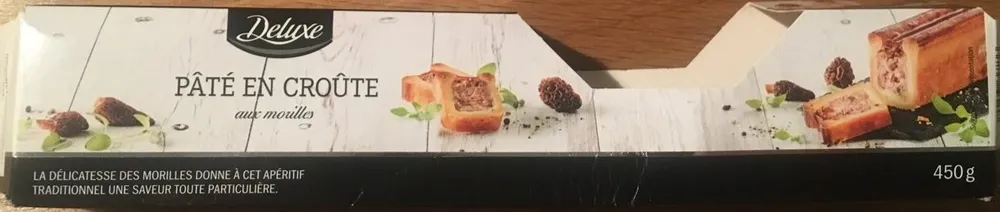 Paté en croûte aux morilles