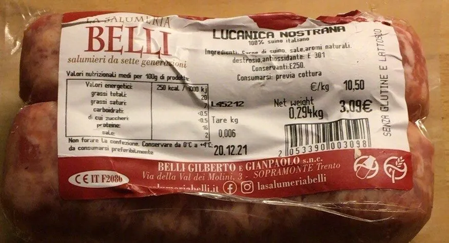 Lucanica nostrana