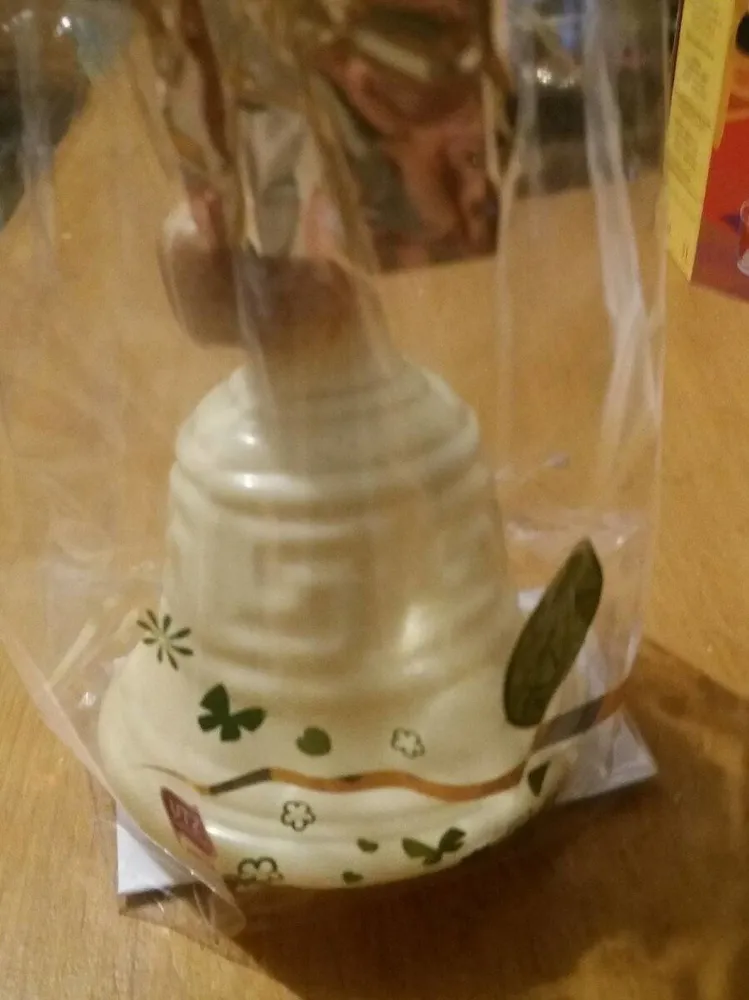 Cloche au chocolat blanc
