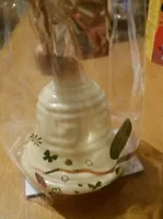 Cloche au chocolat blanc