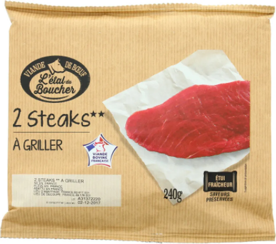 Biftecks sous vide