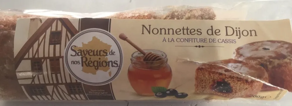 Nonnettes de Dijon à la confiture de cassis