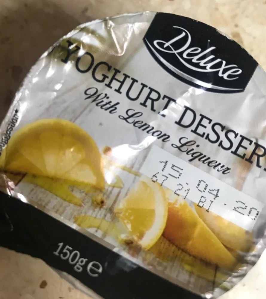 Yoghurt with lemon