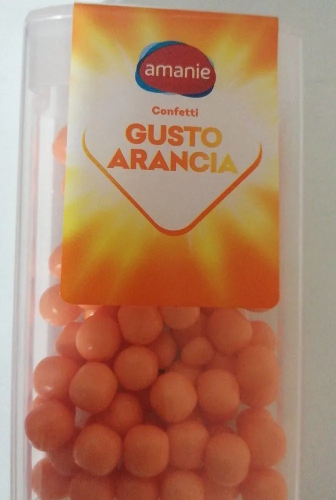Confetti gusto arancia