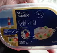Rybí salát v  majonéze nautica