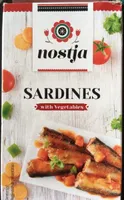 Sardinen mit Gemüse