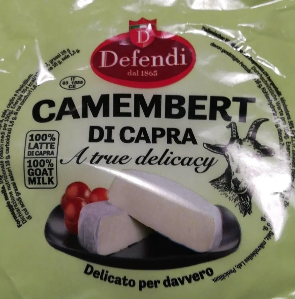 Camembert di capra