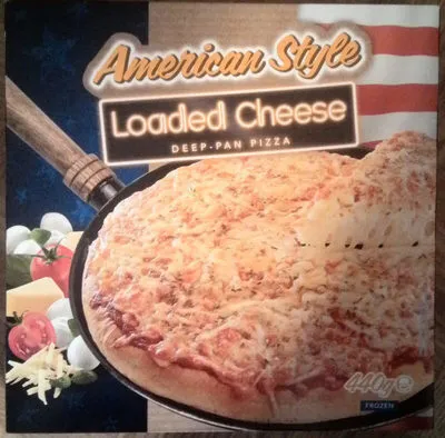 American Style Loaded Cheese Deep-Pan Pizza