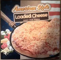 American Style Loaded Cheese Deep-Pan Pizza