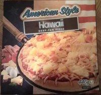 Pizza Hawaii nach amerikanischer Art