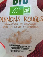 Oignons rouges bio