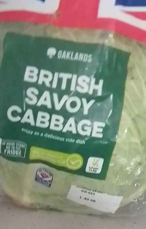 British savoy cabbage