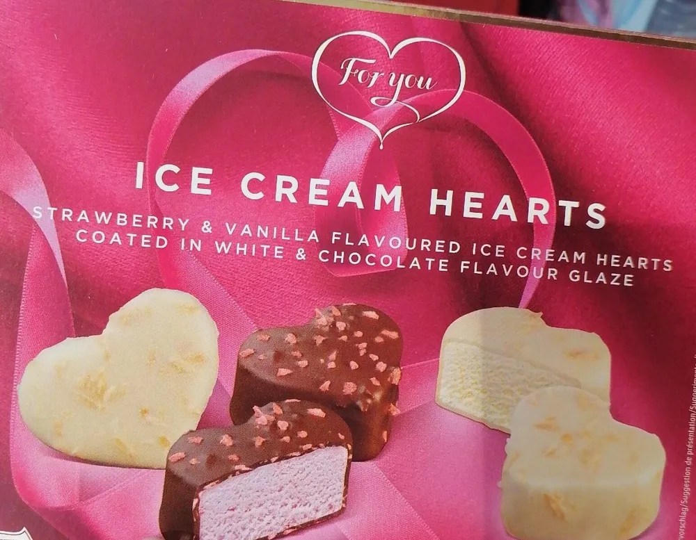 Ice cream hearts for you