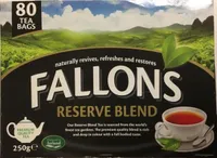 Reserve blend tea