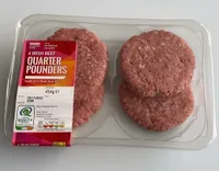 4 irish beef quarter pounders