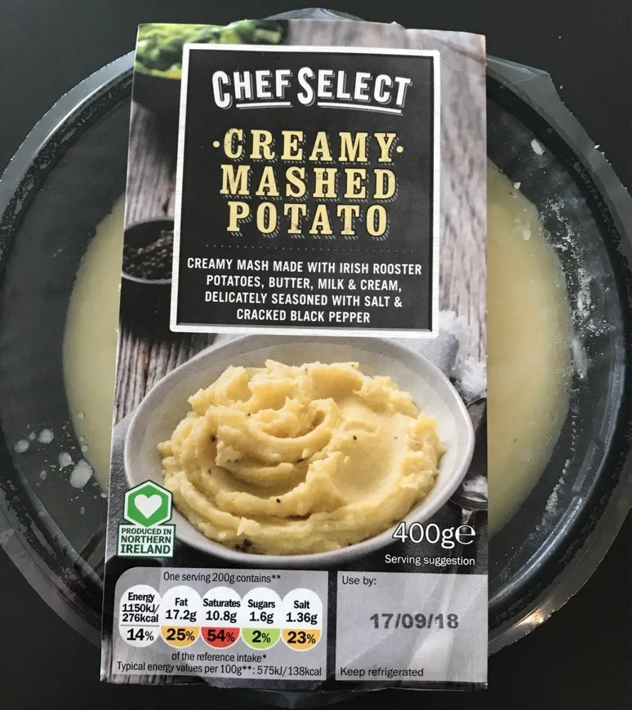 Creamy mashed potato