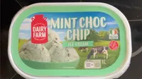 Mint choc chip ice cream
