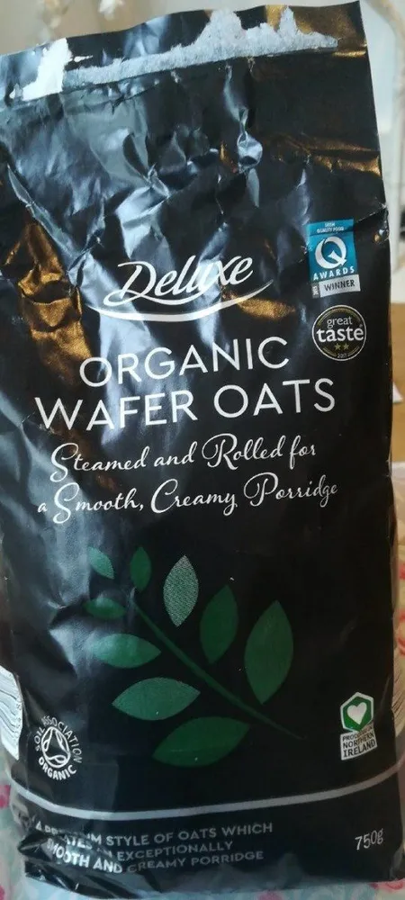 Organic wafer oats