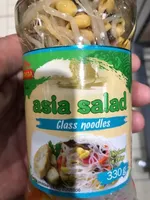 Asia Salat mit Glasbudeln