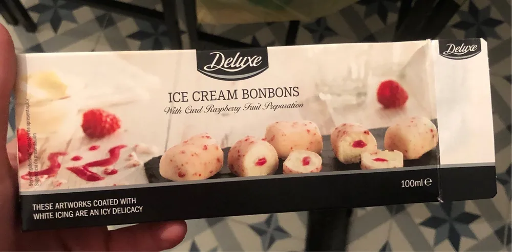 Ice cream bombons