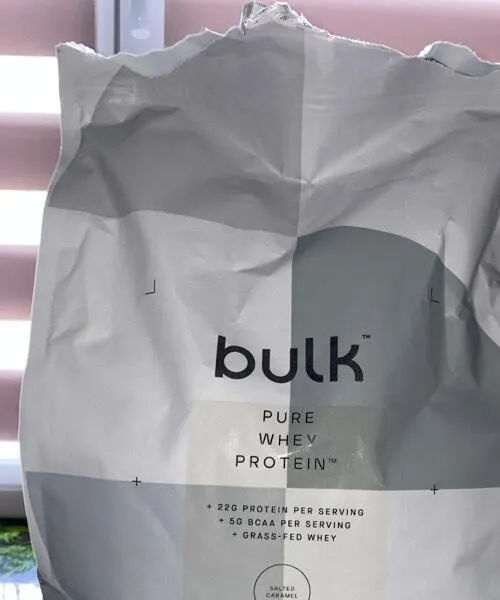 Pure whey protein salted caramel