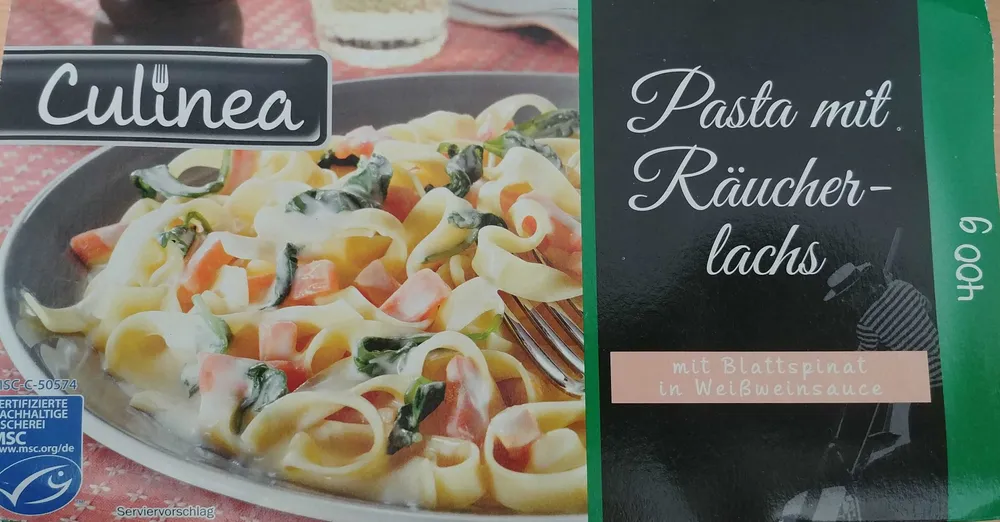 Pasta mit Räucherlachs