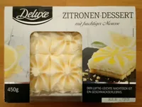 ZITRONEN-DESSERT mit fruchtiger Mousse
