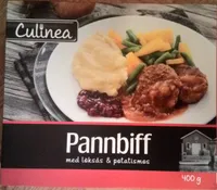 Culinea Pannbiff med löksås & potatismos