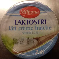 Milbona Laktosfri lätt crème fraiche