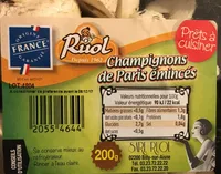 Champiñón laminado