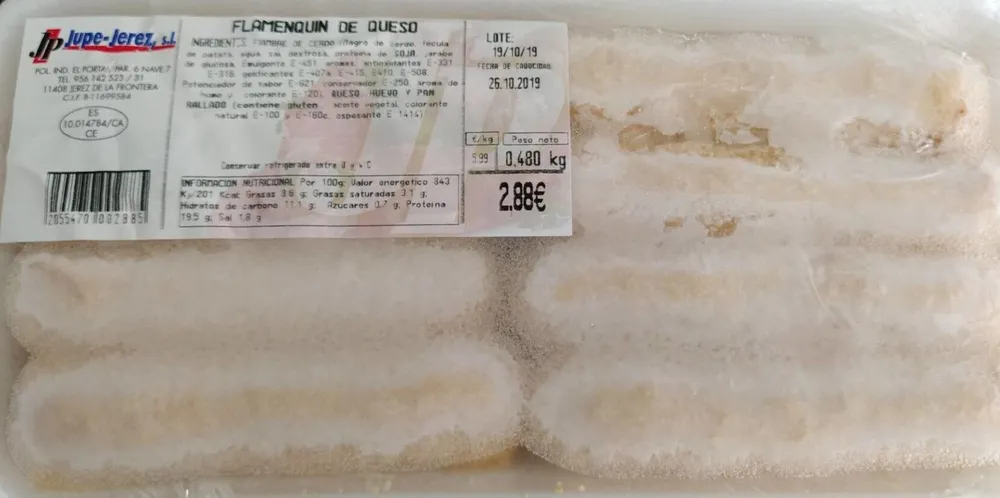 Flamenquín de queso