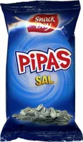 Pipas de girasol con sal