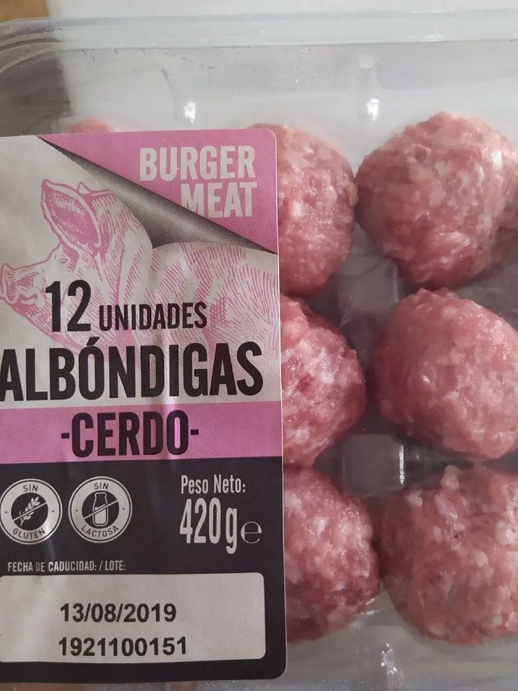Albóndigas de cerdo