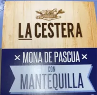 Mona de Pascua con mantequilla