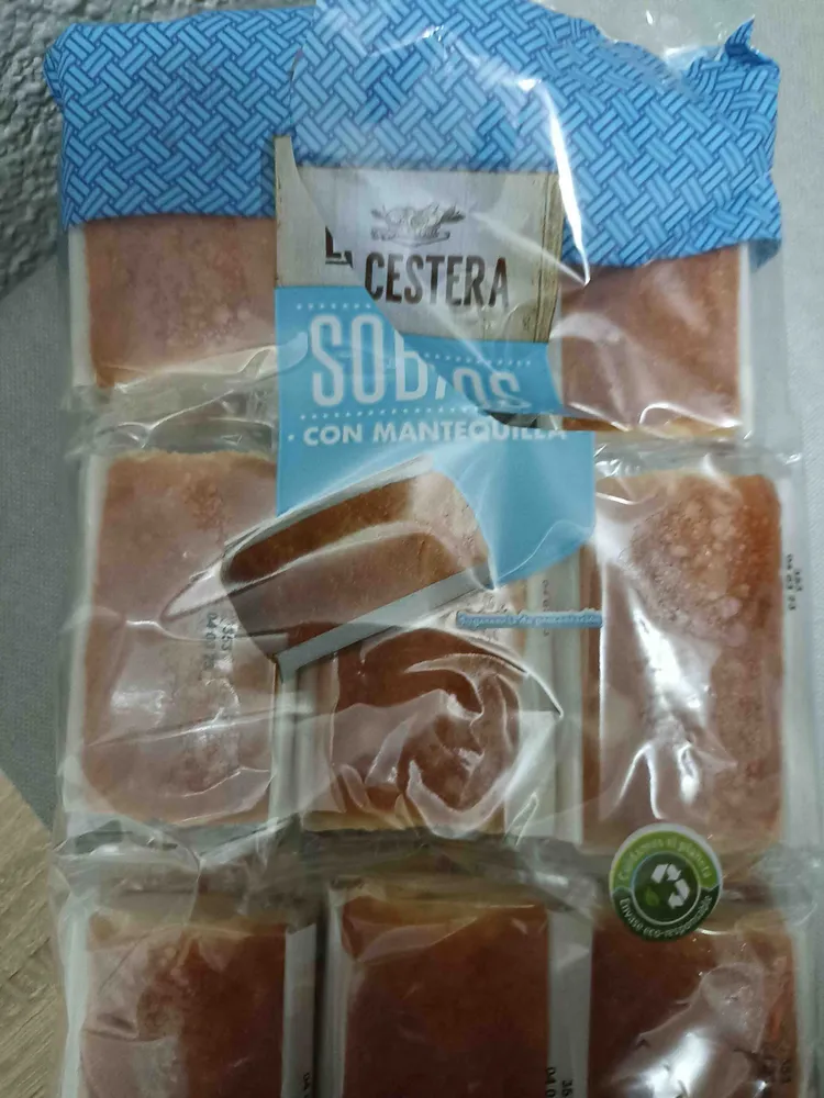 Sobaos con Mantequilla