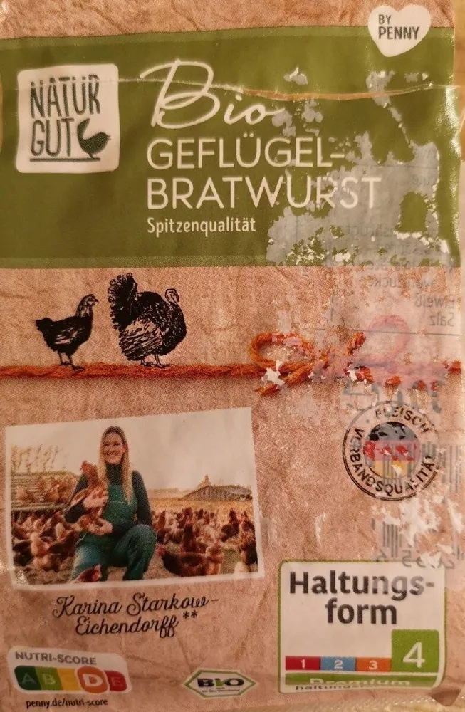 Bio Geflügel-Bratwurst