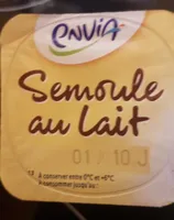 Semoule au lait saveur vanille