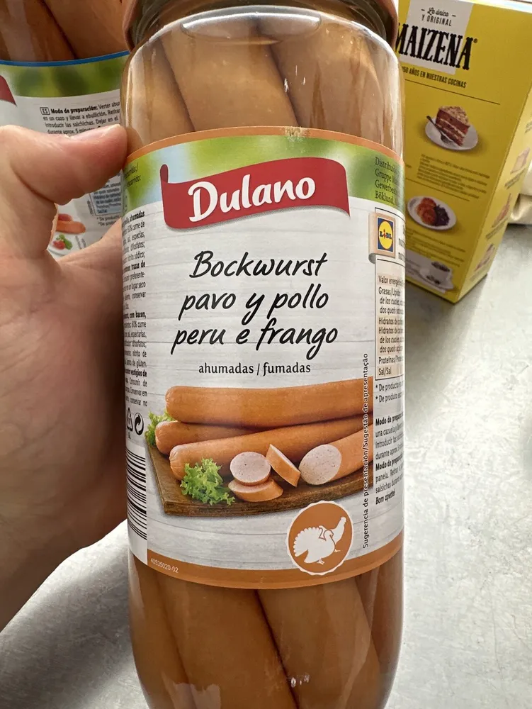Salchichas ahumadas