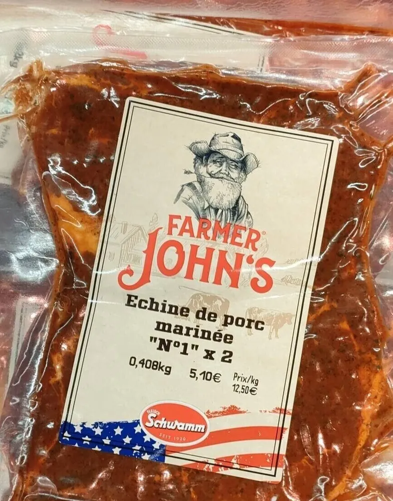 Échine de porc